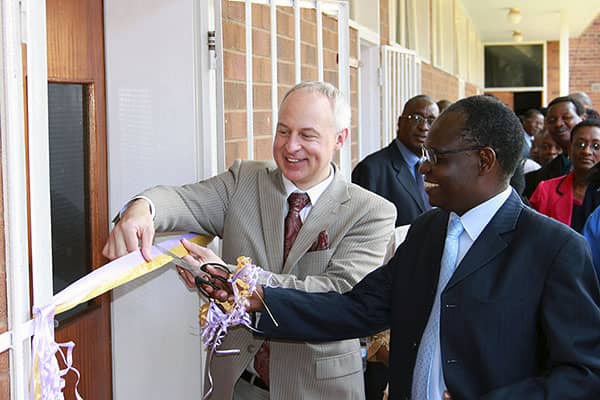 Mangold Teaching Research Lab Opened in Zimbabwe