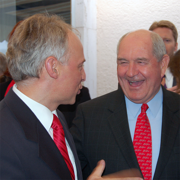 Pascal Mangold and George Erwin Sonny Perdue