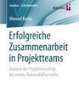 Book cover: Erfolgreiche Zusammenarbeit in Projektteams