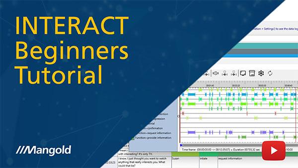 Mangold INTERACT beginners tutorial