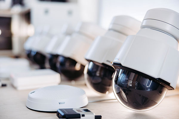Axis video cameras