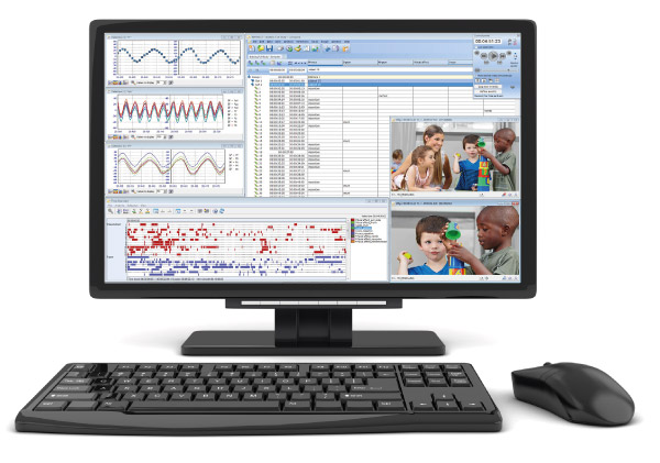 Mangold INTERACT Software on computer Mangold INTERACT Software on computer