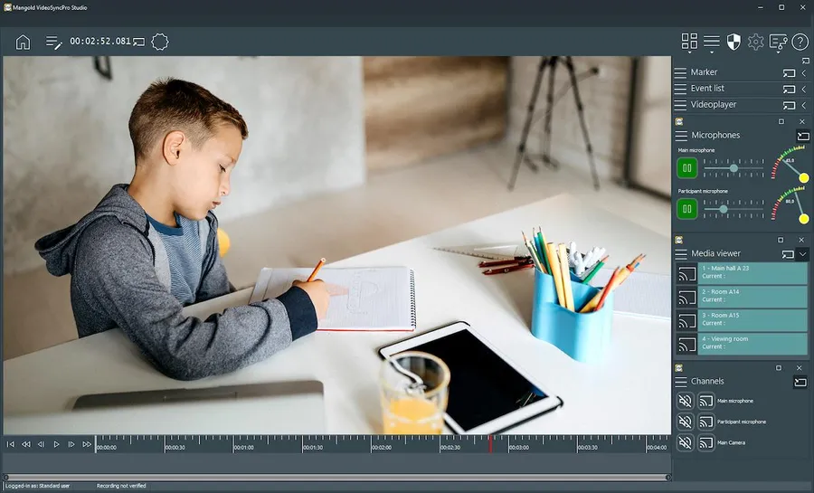 Vernehmung kindlicher Zeugen mit dem Mangold Videovernehmungssystem