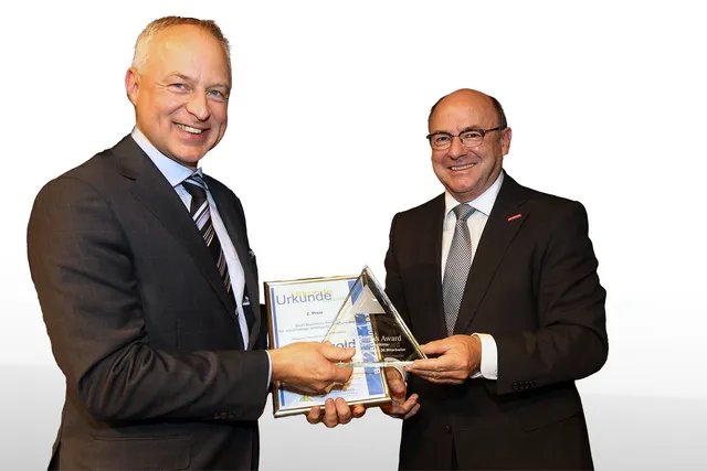 Pascal Mangold receives Best Business Award