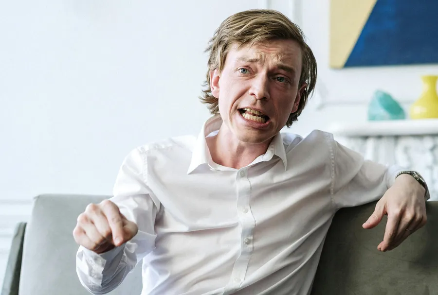 Client participating in a coaching session