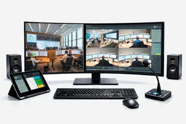 A stationary control room video debriefing system from Mangold