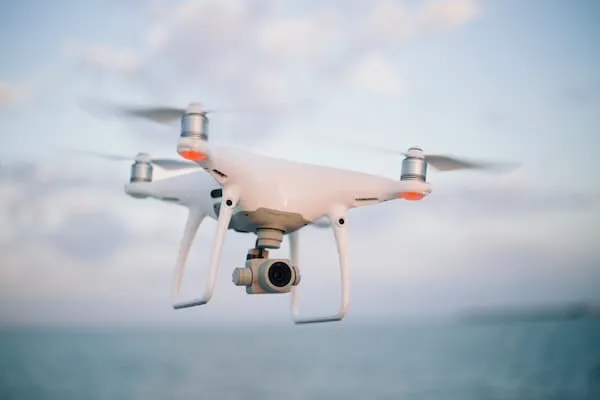 Autonomous drone displaying human factors considerations