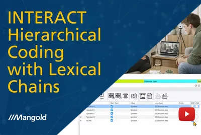 Hierarchical Coding in Mangold INTERACT: Lexical Chains Tutorial