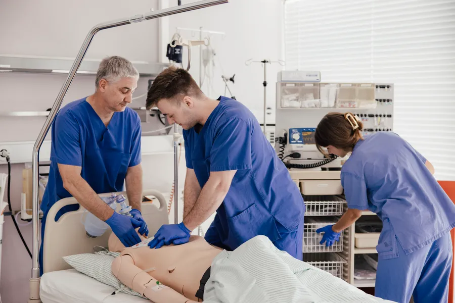 Medical Simulation CRP in simulation training