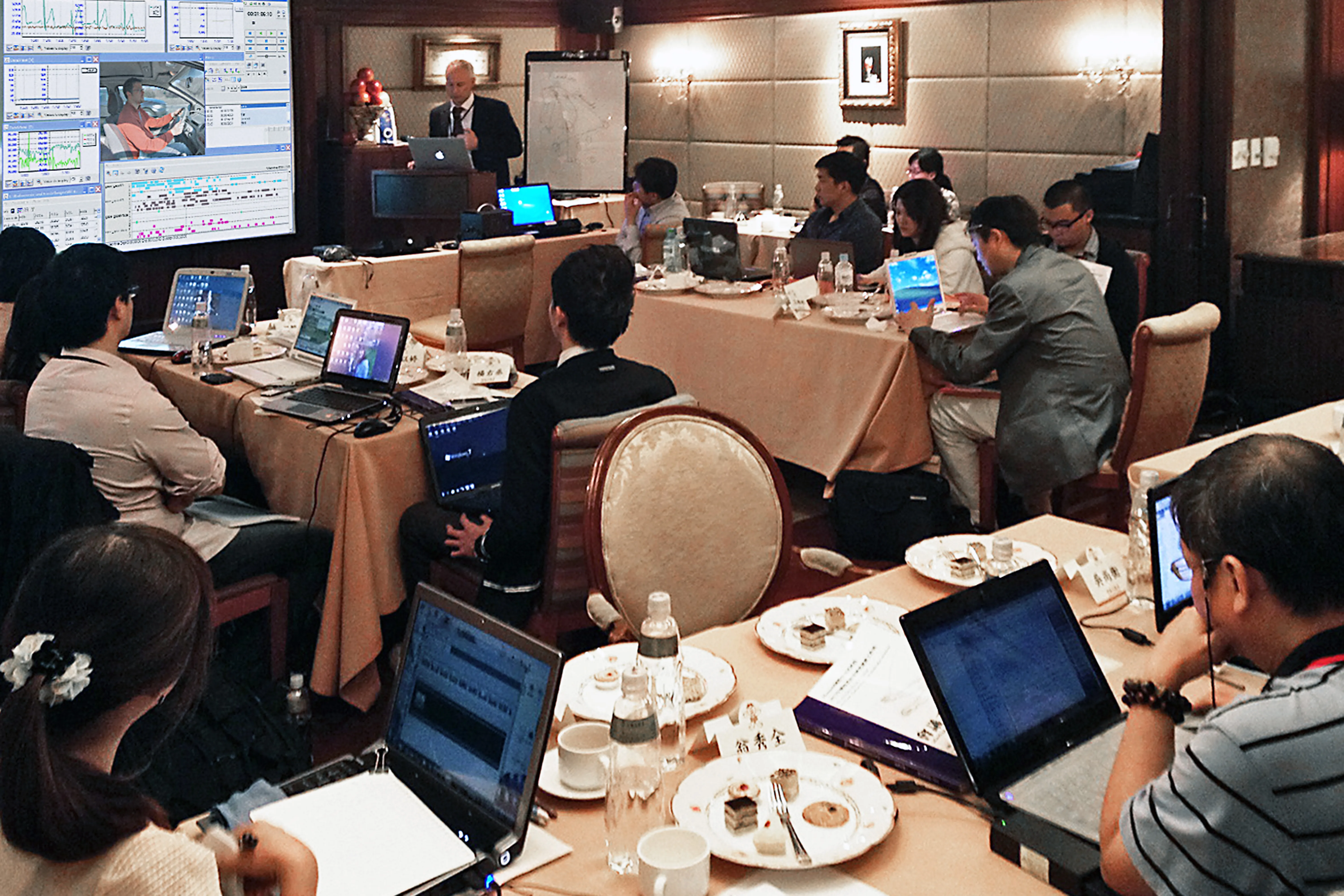Pascal Mangold lecturing at a university seminar in Asia (10)