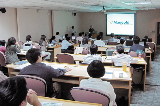 Pascal Mangold lecturing at a university seminar in Asia (11)