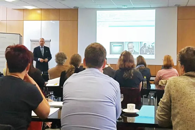 Pascal Mangold lecturing at a university seminar in Asia (4)