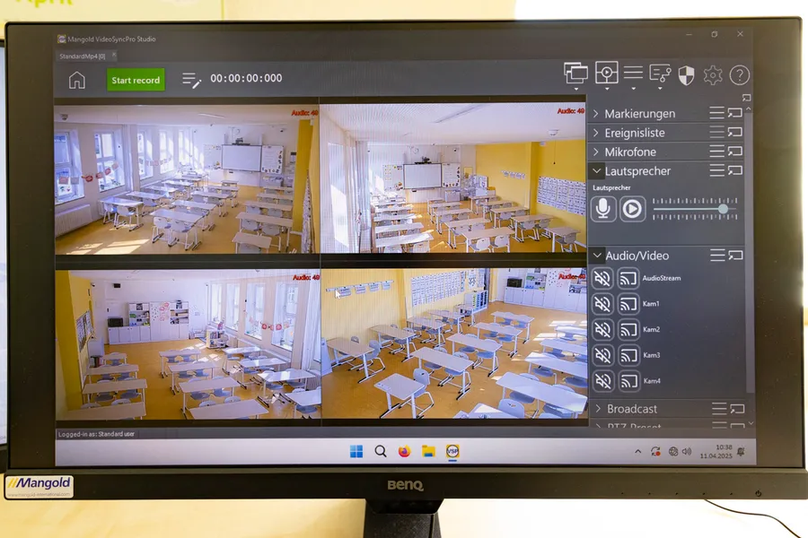 VideoSyncPro in teaching research - screenshot