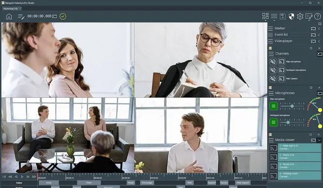 Mangold VideoSyncPro therapy recording application
